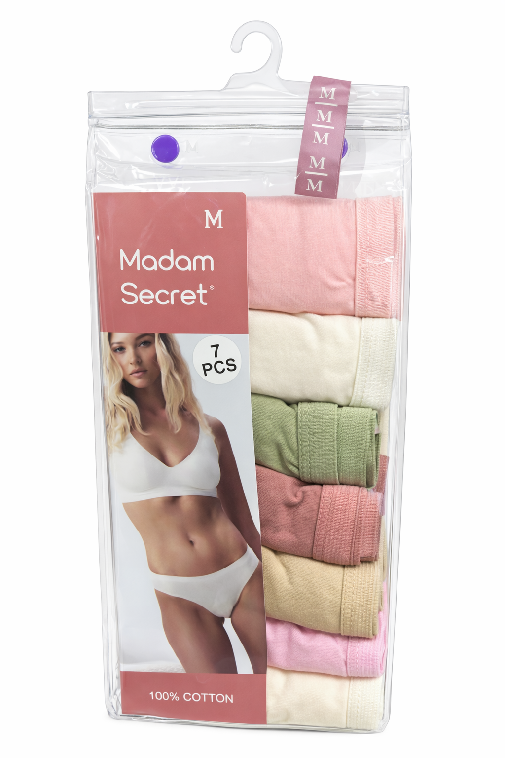 7-Piece Cotton Panty Set
