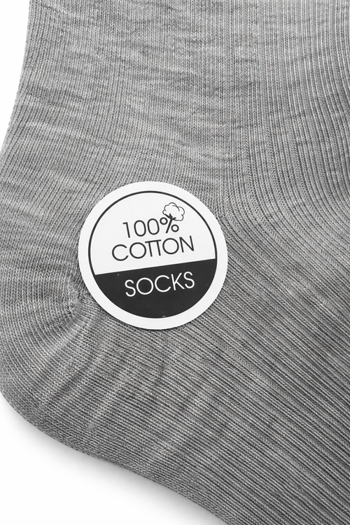 Cotton Ankle Socks – Pack of 3