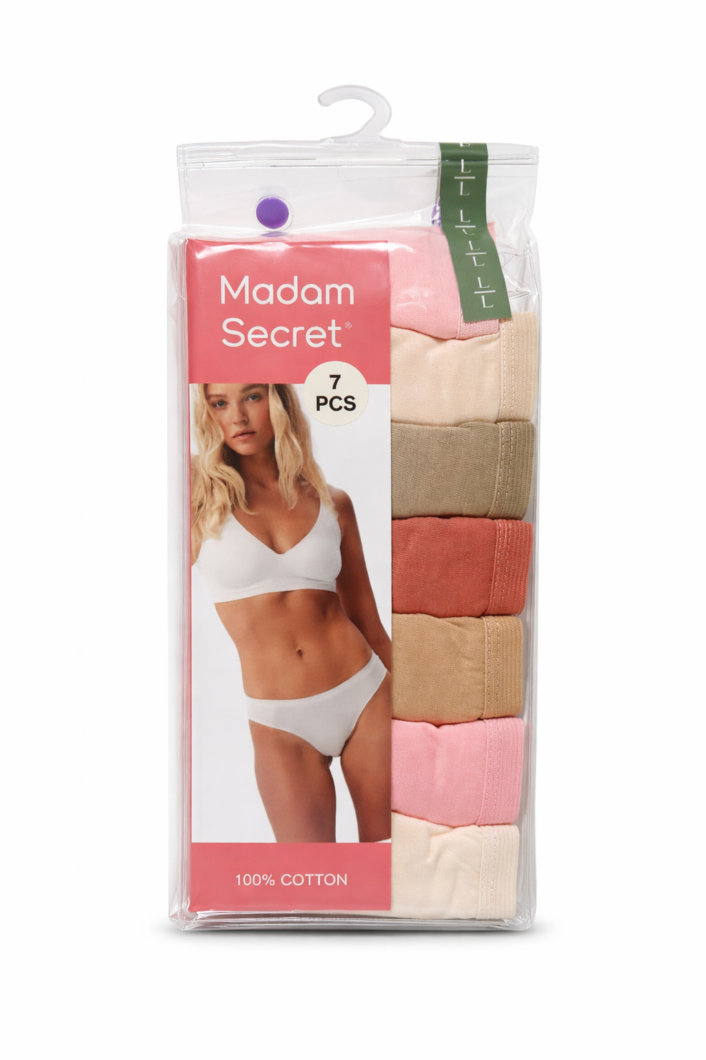 7-Piece Cotton Panty Set