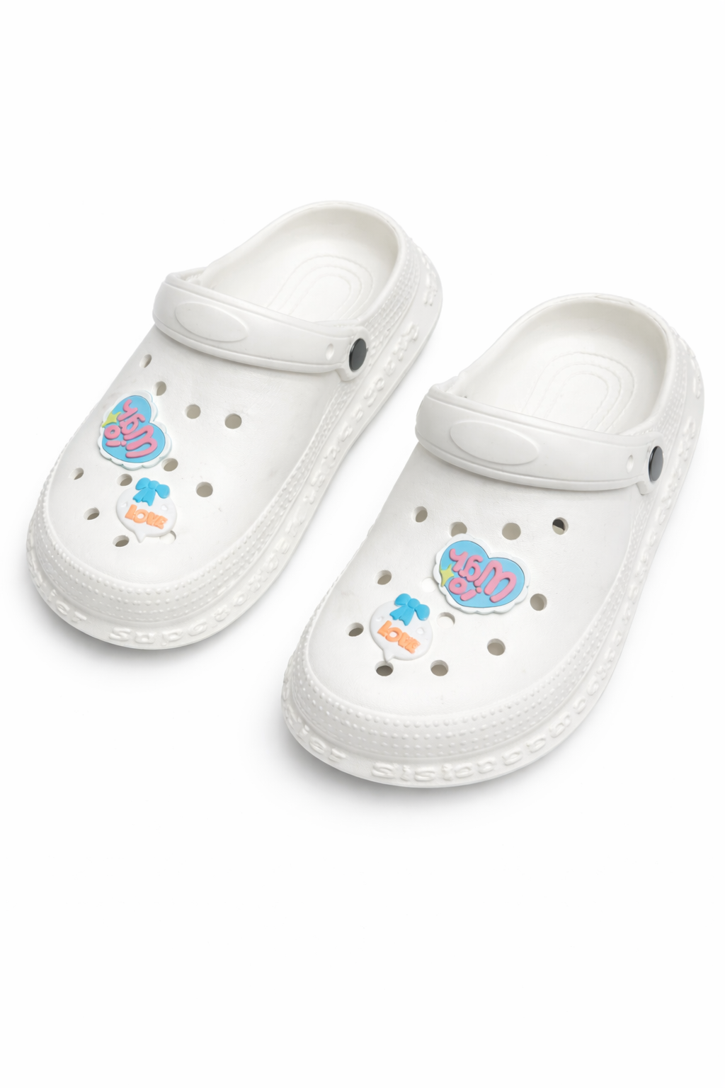 Comfort Crocs with Decorative Charms