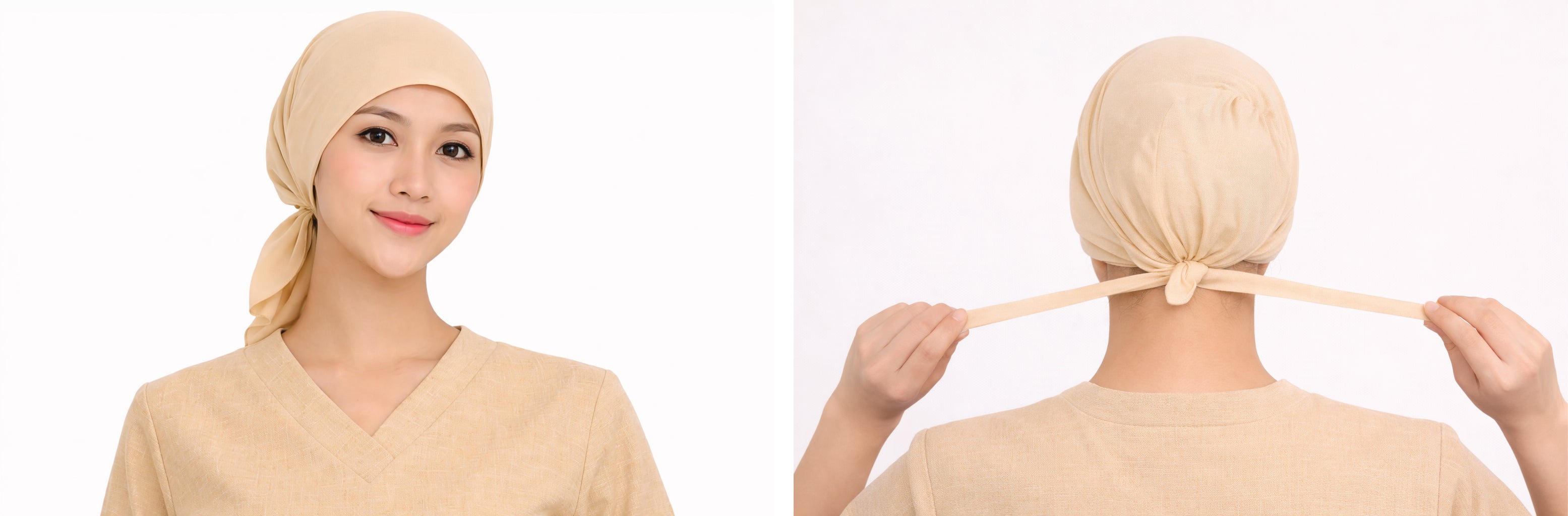 Tie Back Undercap Hijab