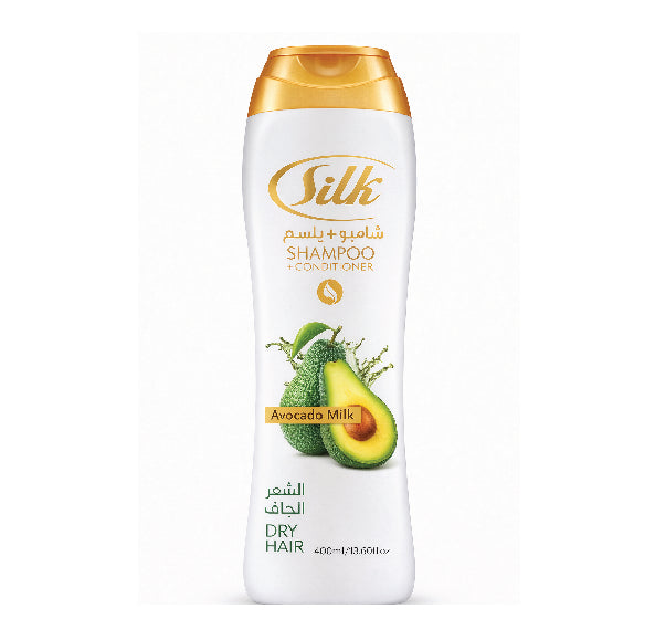 Silk Avocado Milk Shampoo + Conditioner – Dry Hair